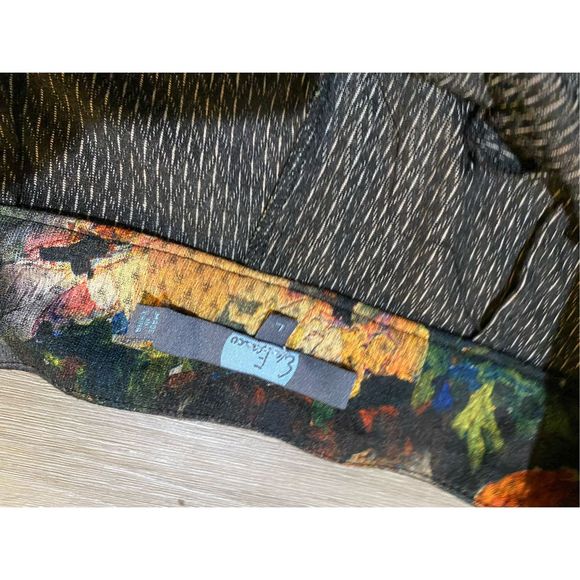 Anthropologie Eva Franco Simone Floral Trousers Multicolor, Size Large, MP $125 - Picture 6 of 9